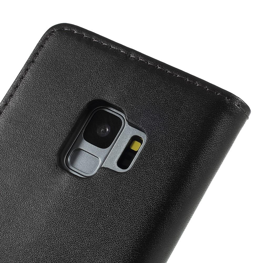 Wallet Case für Samsung Galaxy S9 G960 Genuine Split Echt Leder