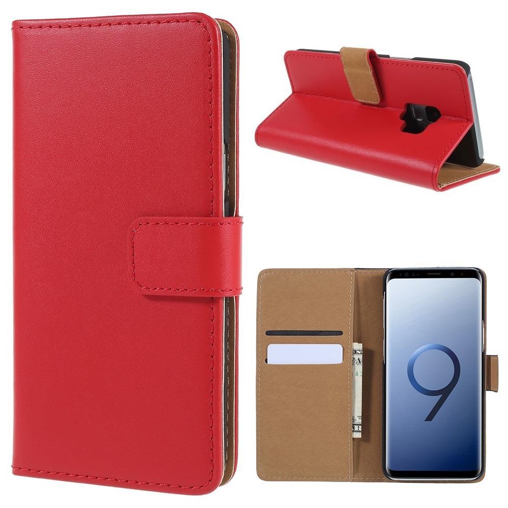 Wallet Case für Samsung Galaxy S9 G960 Genuine Split Echt Leder