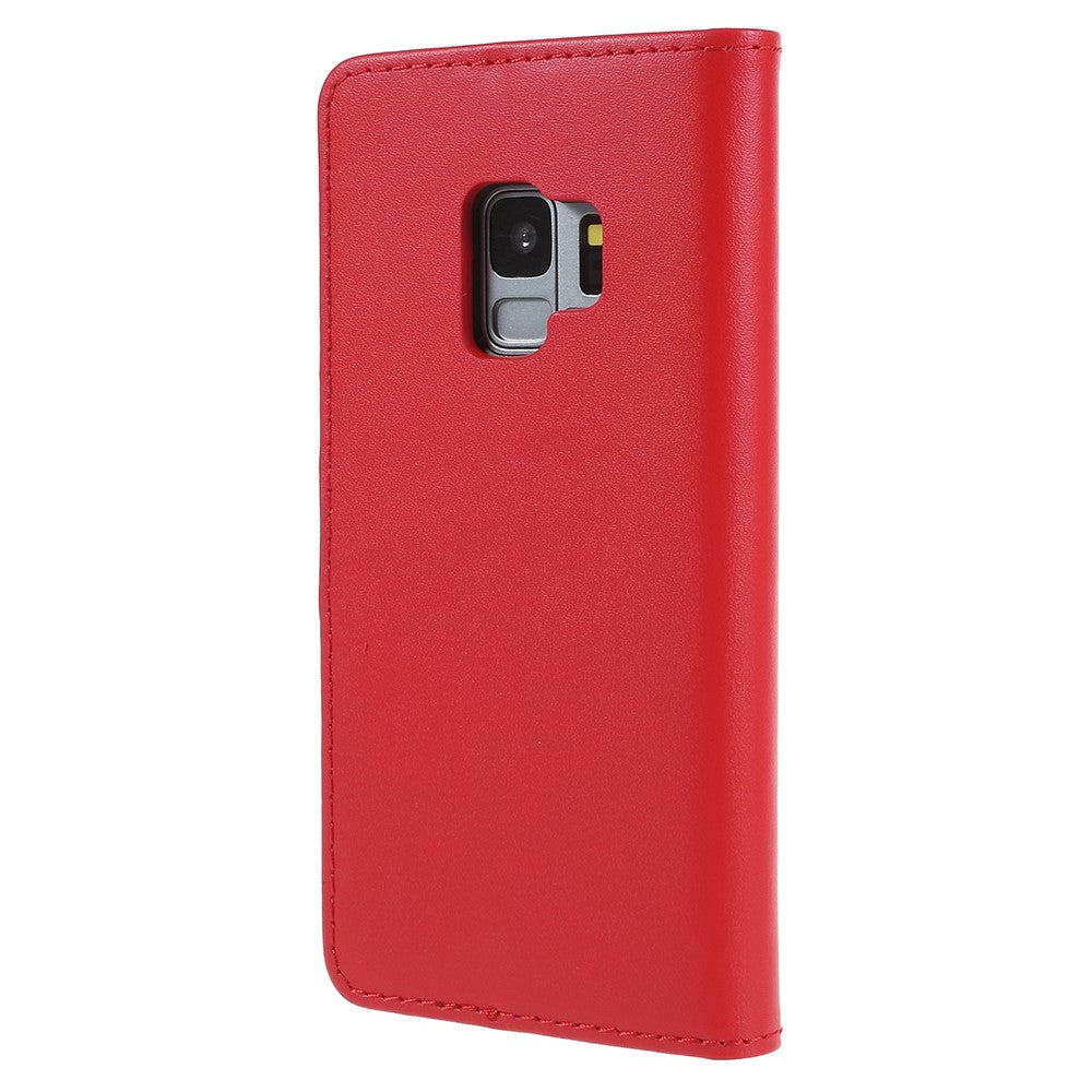 Wallet Case für Samsung Galaxy S9 G960 Genuine Split Echt Leder