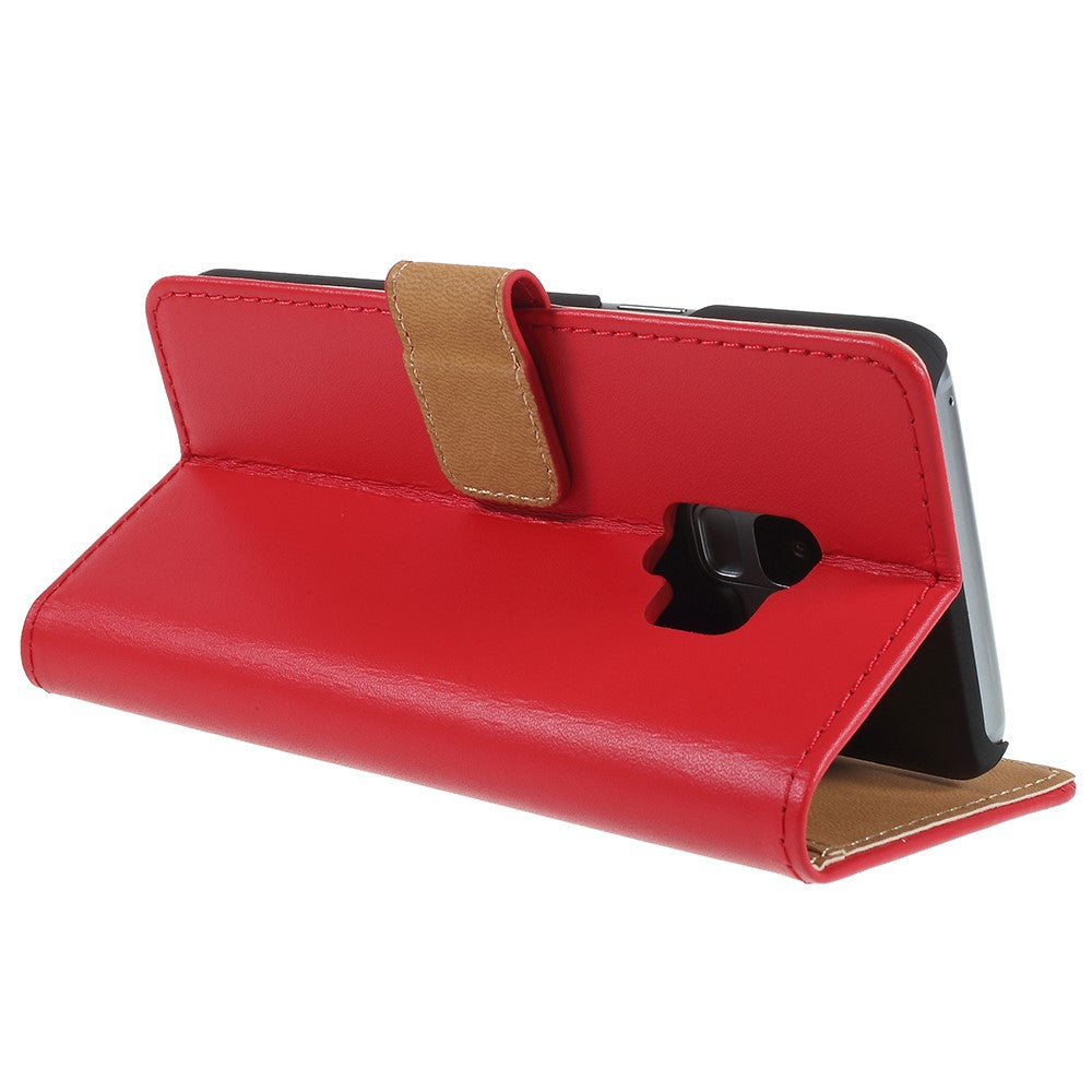 Wallet Case für Samsung Galaxy S9 G960 Genuine Split Echt Leder