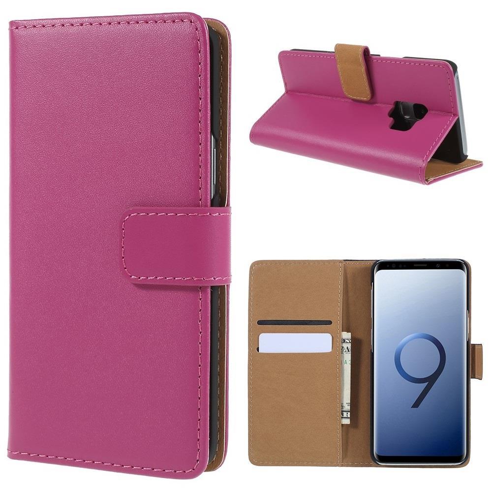 Wallet Case für Samsung Galaxy S9 G960 Genuine Split Echt Leder