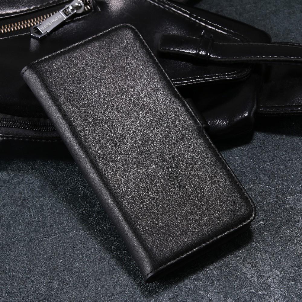 Wallet Case für Samsung Galaxy J6 (2018) Echt Leder Innenfach