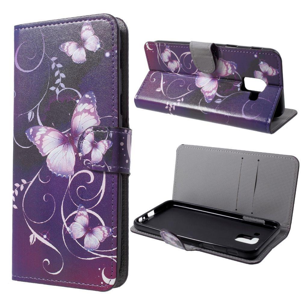Wallet Case für Samsung Galaxy J6 (2018) Buntes Motiv Muster