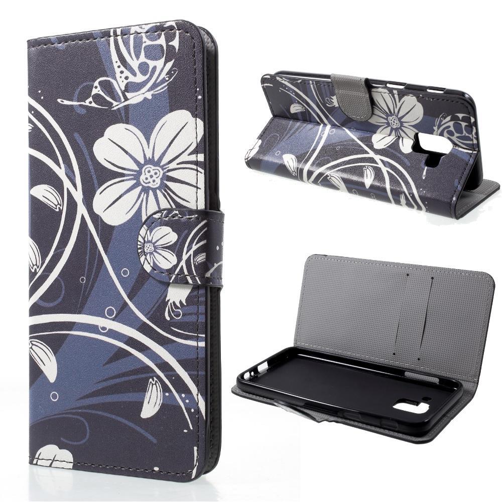 Wallet Case für Samsung Galaxy J6 (2018) Buntes Motiv Muster