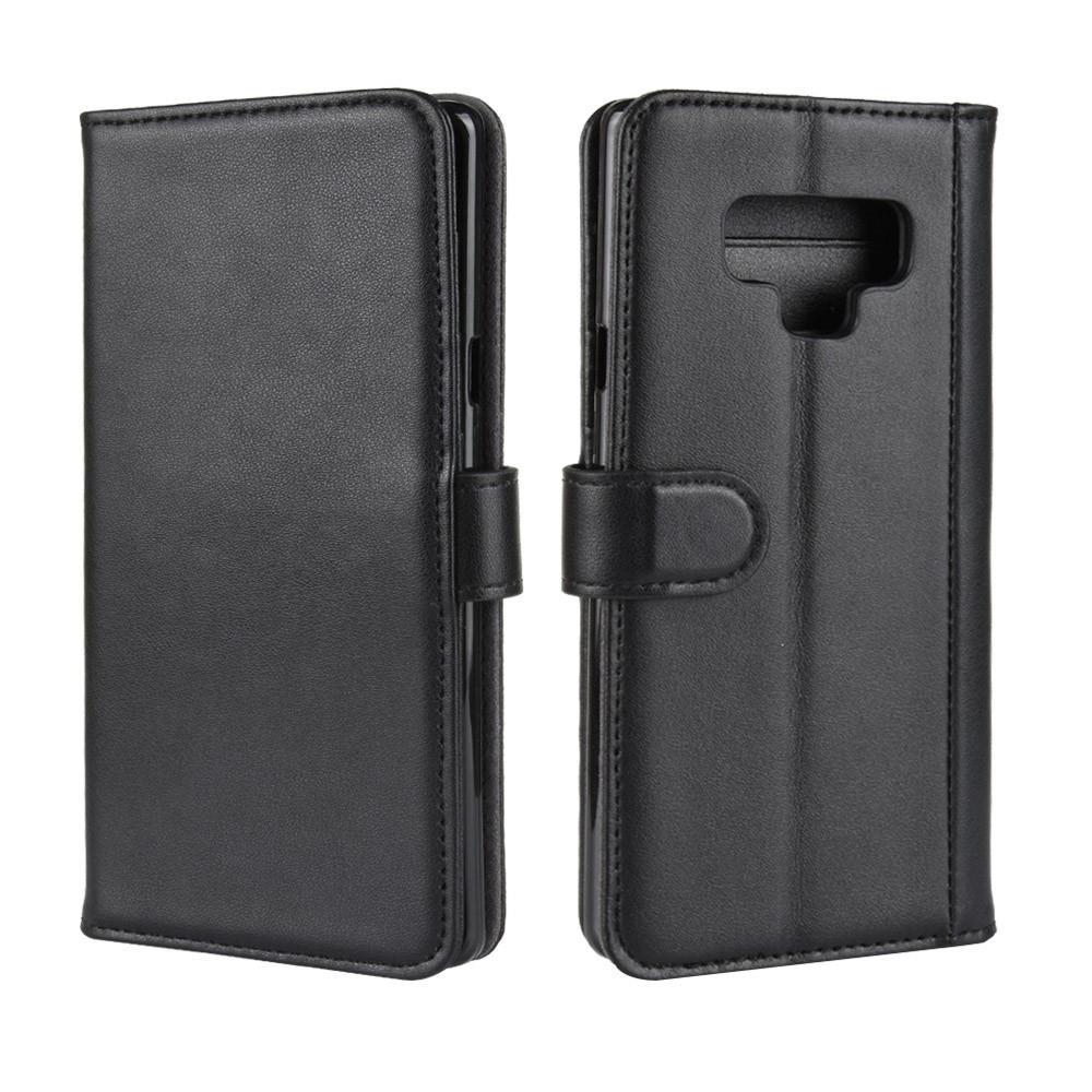 Wallet Case für Samsung Galaxy Note 9 Echt Leder Innenfach