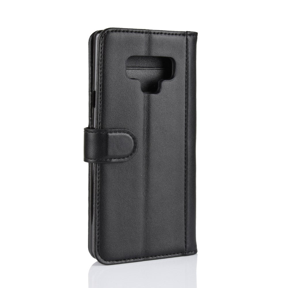 Wallet Case für Samsung Galaxy Note 9 Echt Leder Innenfach
