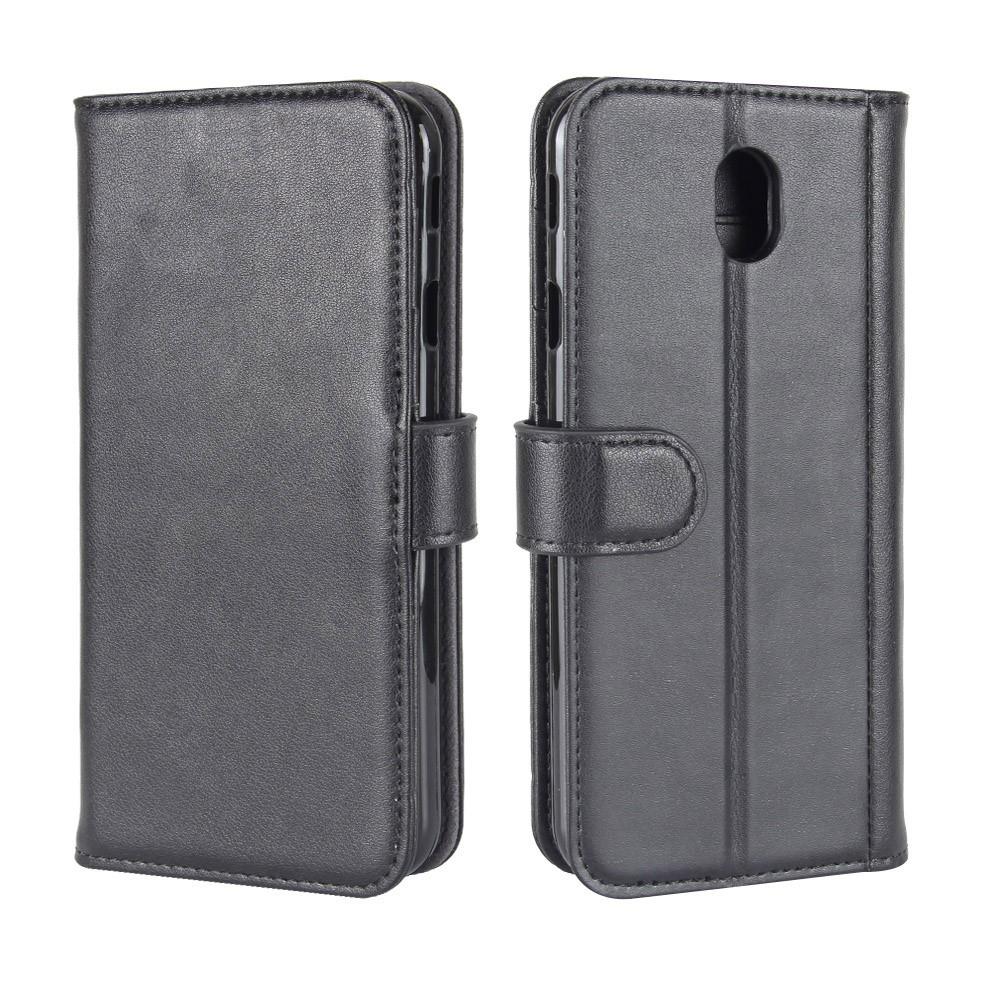 Wallet Case für Samsung Galaxy J5 J530 (2017) Echt Leder Innenfach
