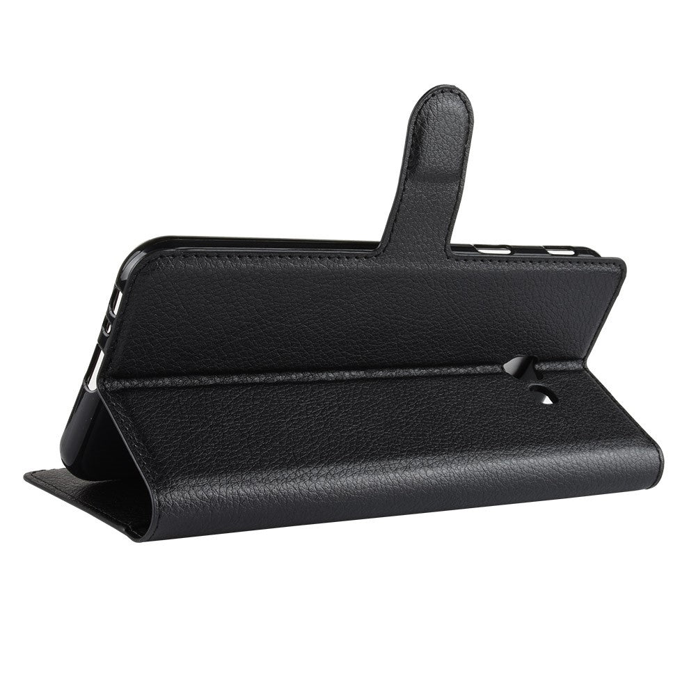 Wallet Case für Samsung Galaxy J4+ (2018) Litchi Grain Magnet Innenfach