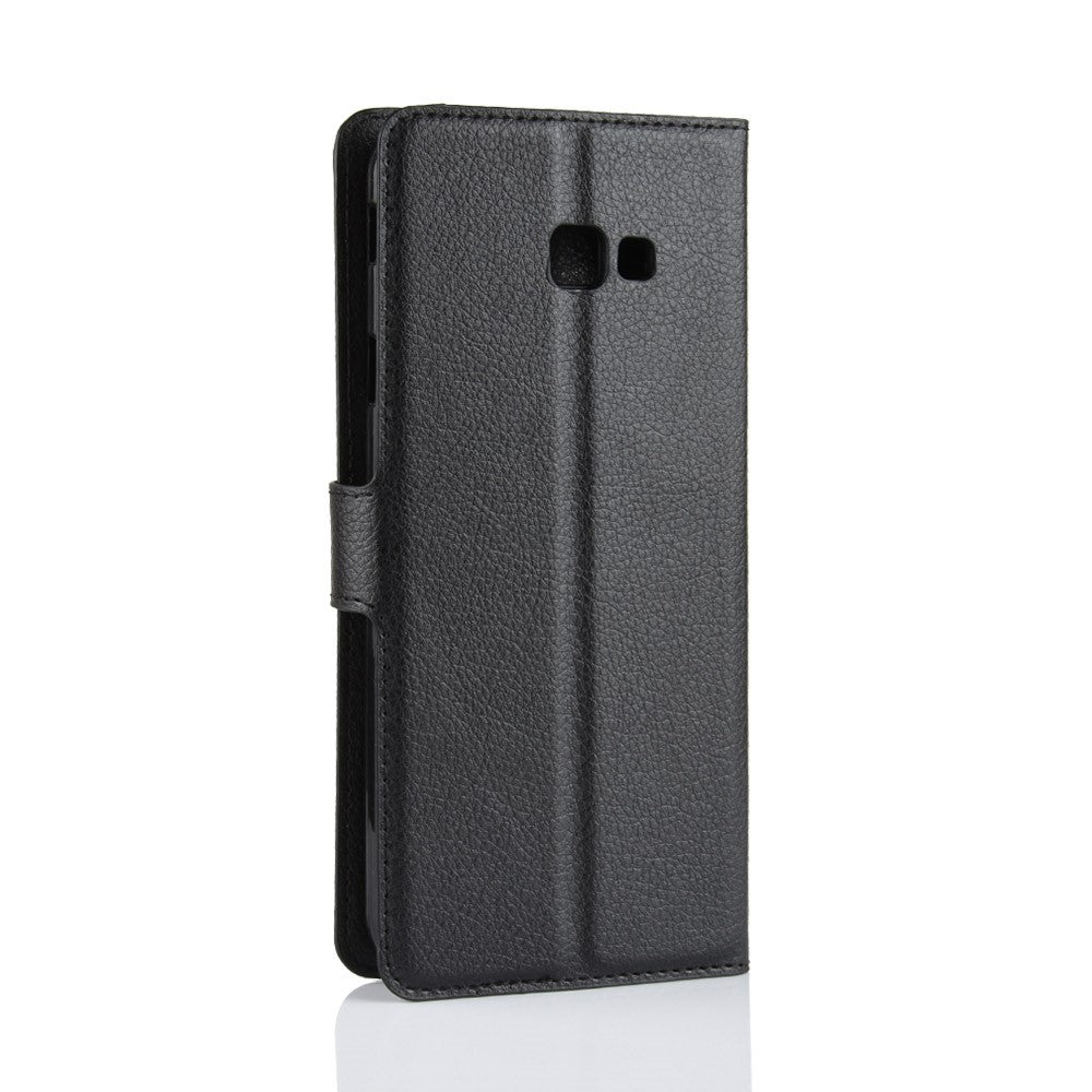 Wallet Case für Samsung Galaxy J4+ (2018) Litchi Grain Magnet Innenfach