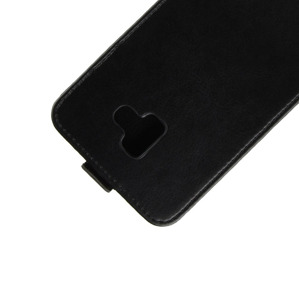 Flip Case für Samsung Galaxy J6+ (2018) Crazy Horse Card Slot
