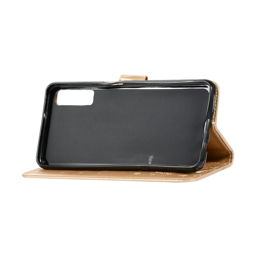 Wallet Case für Samsung Galaxy A7 (2018) Butterfly Flower Motiv