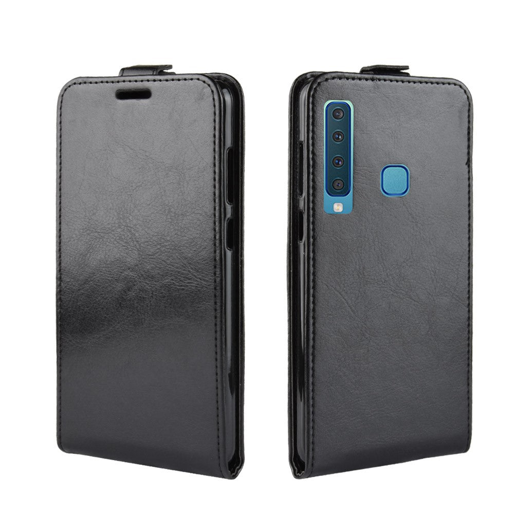 Flip Case für Samsung Galaxy A9 (2018) Crazy Horse Card Slot
