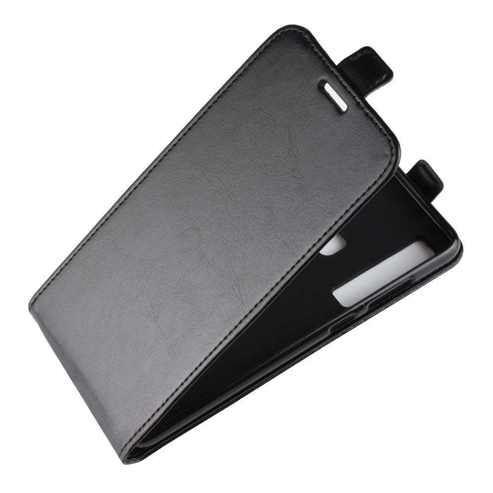 Flip Case für Samsung Galaxy A9 (2018) Crazy Horse Card Slot
