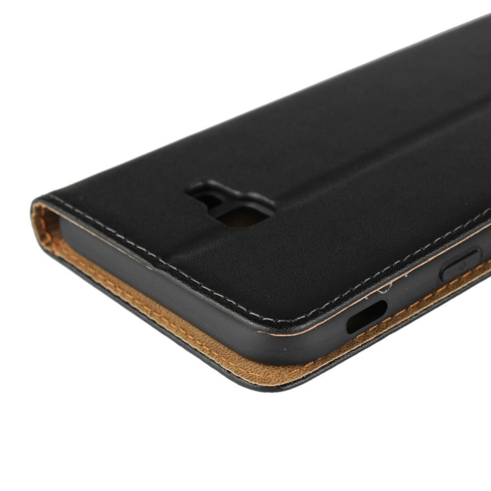 Wallet Case für Samsung Galaxy J4+ (2018) TPU Split Echt Leder