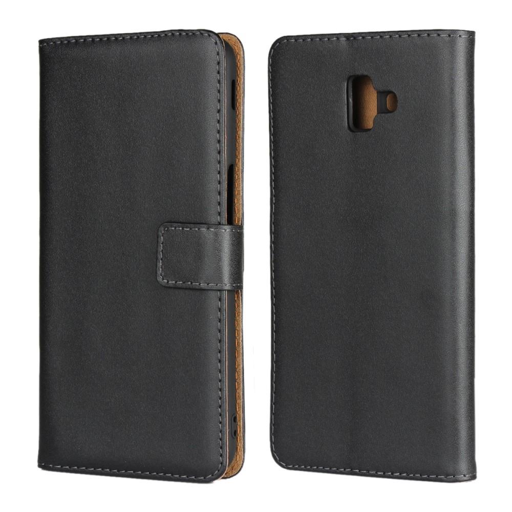 Wallet Case für Samsung Galaxy J6+ (2018) TPU Split Echt Leder