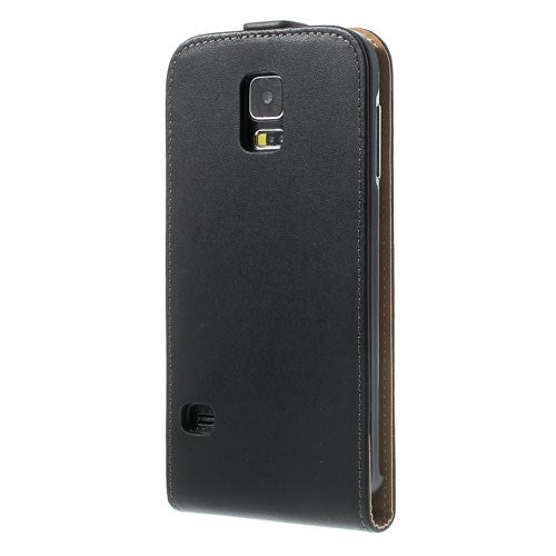 Flip Case für Samsung Galaxy S5 G900 Echt Leder