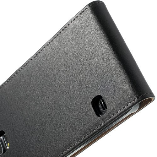 Flip Case für Samsung Galaxy S5 G900 Echt Leder