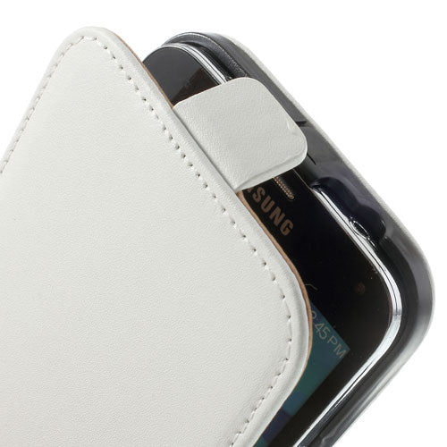 Flip Case für Samsung Galaxy S5 G900 Echt Leder