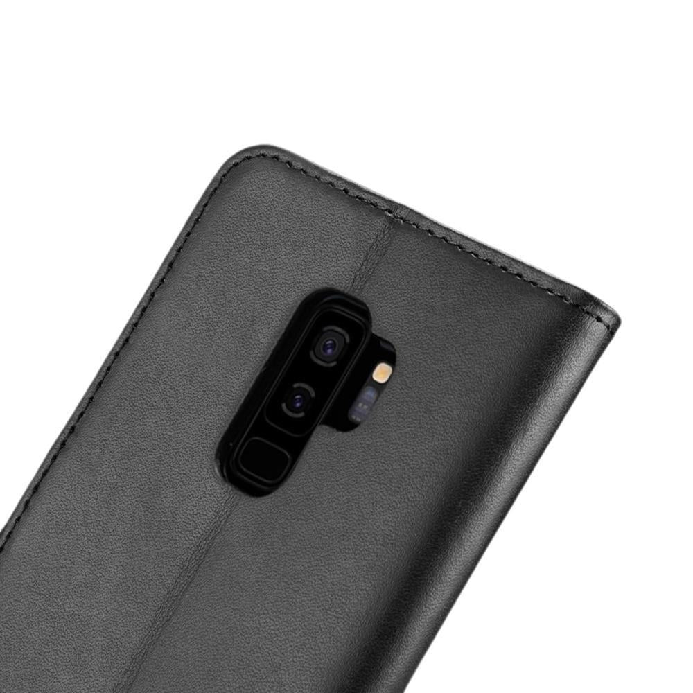 Wallet Case für Samsung Galaxy S9+ PLUS Genuine Split Echt Leder Tasche