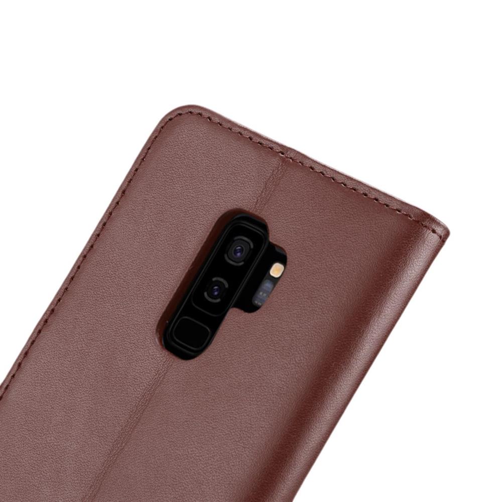 Wallet Case für Samsung Galaxy S9+ PLUS Genuine Split Echt Leder Tasche