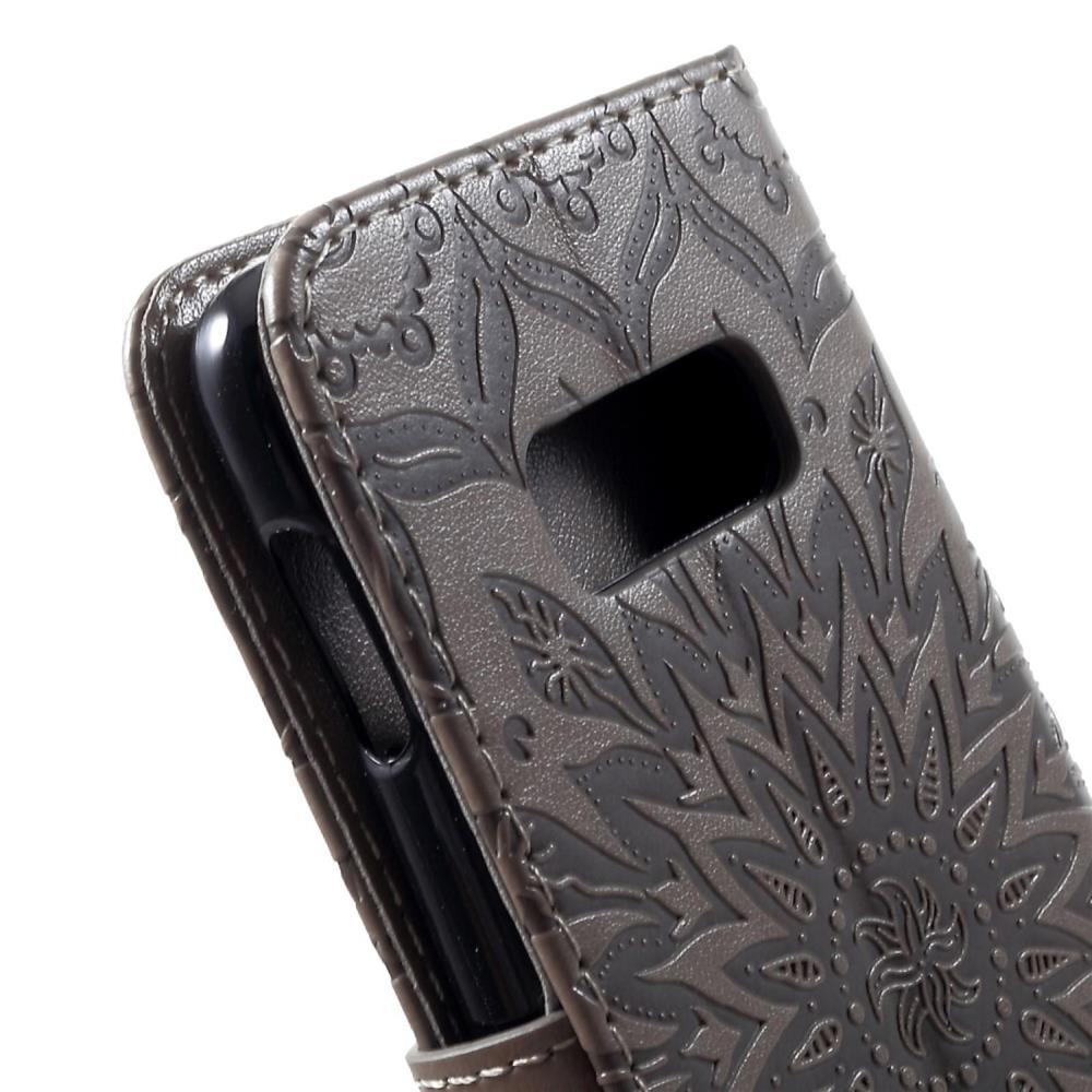 Wallet Case für Samsung Galaxy S10e Sunflower Mandala Motiv