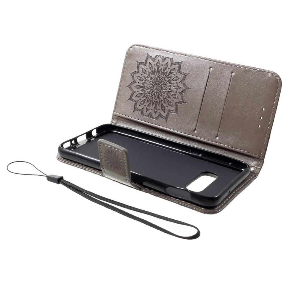 Wallet Case für Samsung Galaxy S10e Sunflower Mandala Motiv