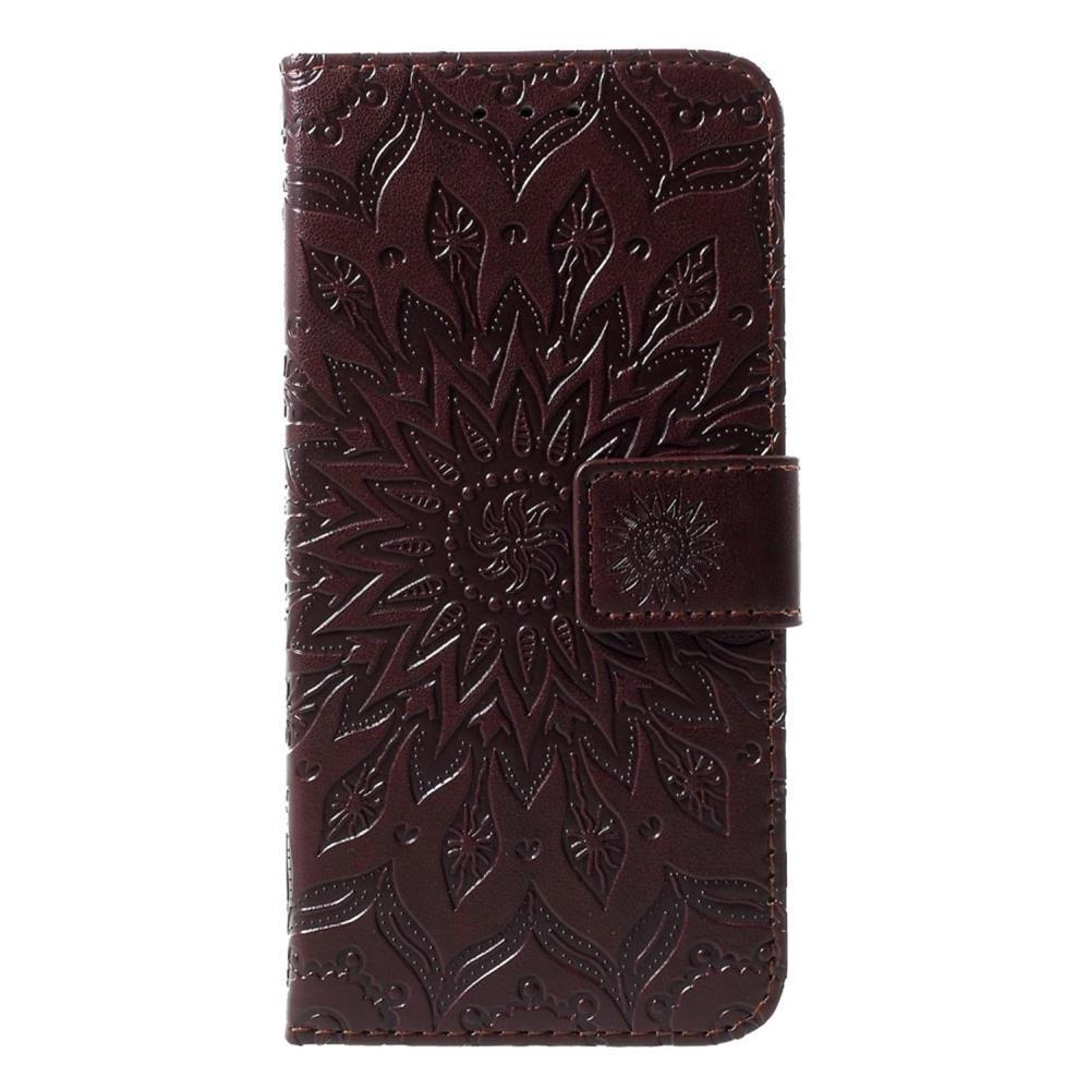 Wallet Case für Samsung Galaxy S10e Sunflower Mandala Motiv