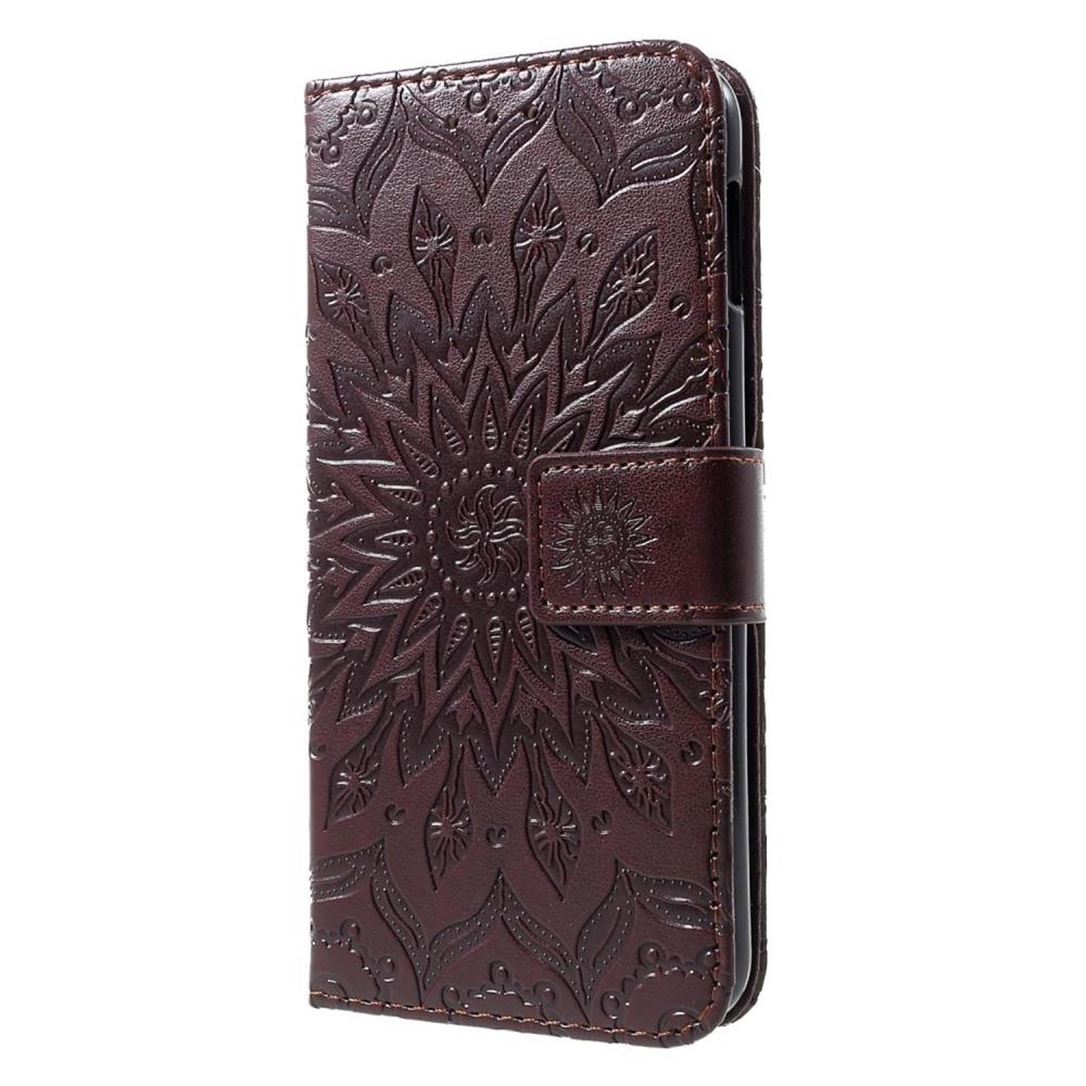 Wallet Case für Samsung Galaxy S10e Sunflower Mandala Motiv