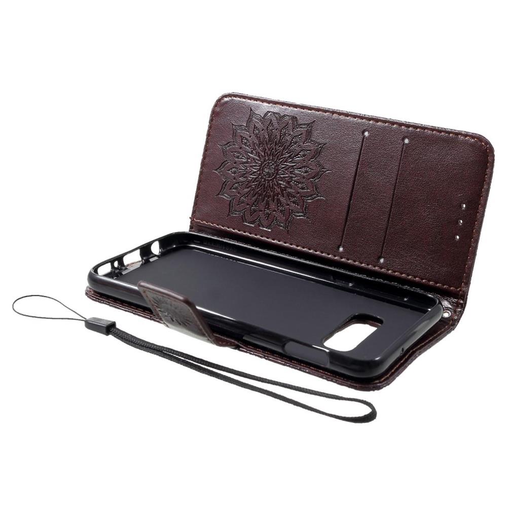 Wallet Case für Samsung Galaxy S10e Sunflower Mandala Motiv