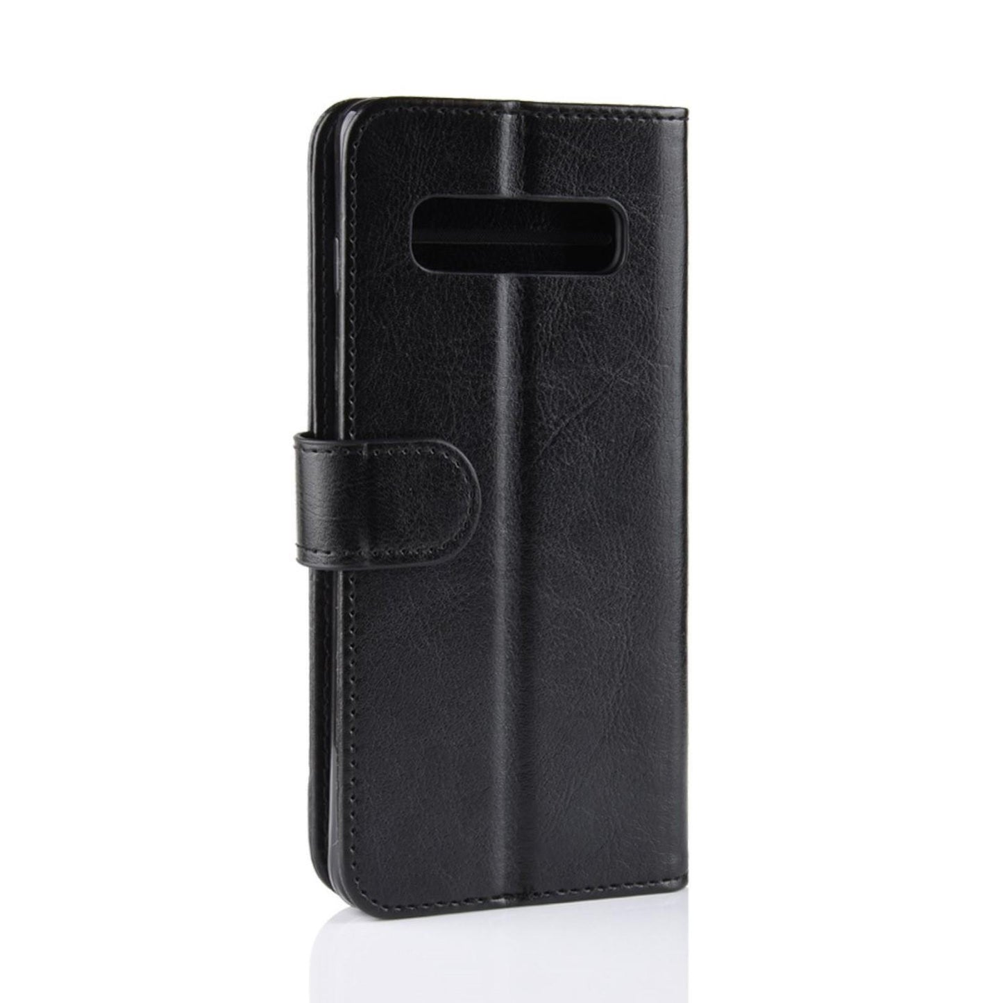 Wallet Case für Samsung Galaxy S10 Crazy Horse Handy Tasche Card Slot