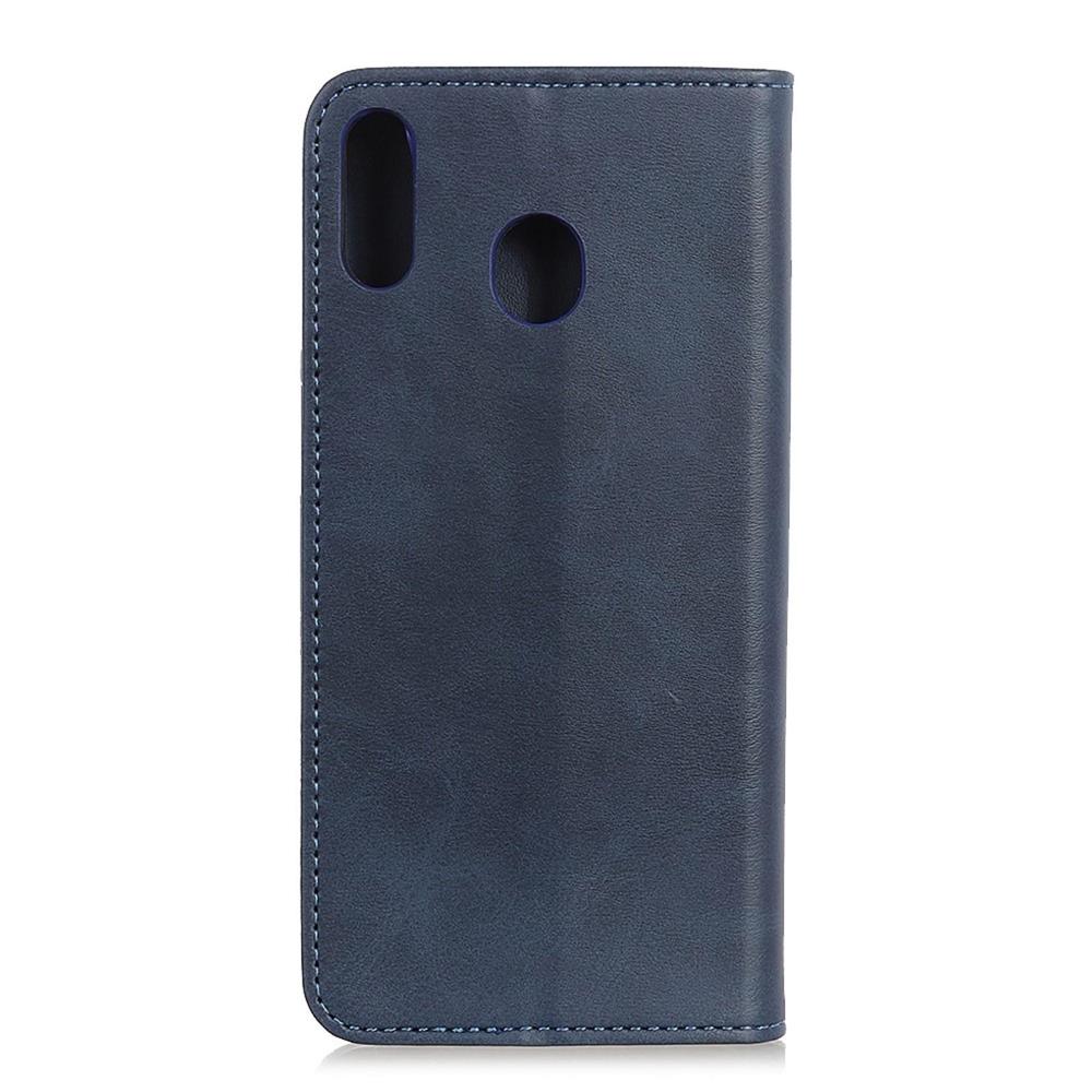 Wallet Case für Samsung Galaxy A40 Echt Leder Magnet Handy Tasche