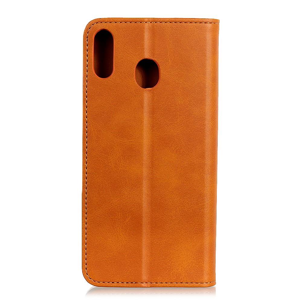 Wallet Case für Samsung Galaxy A40 Echt Leder Magnet Handy Tasche