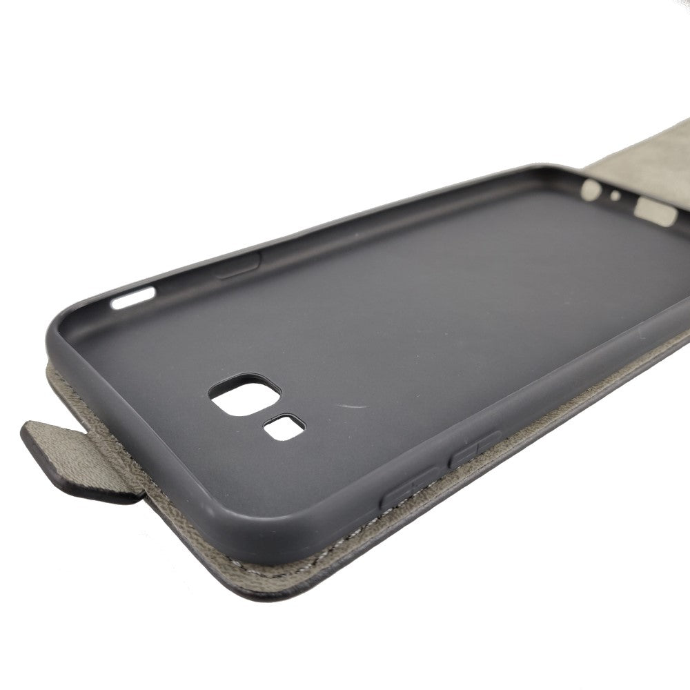 Flip Case für Samsung Galaxy J4+ 2018 TPU Flexi Slim Klapp Etui Magnet