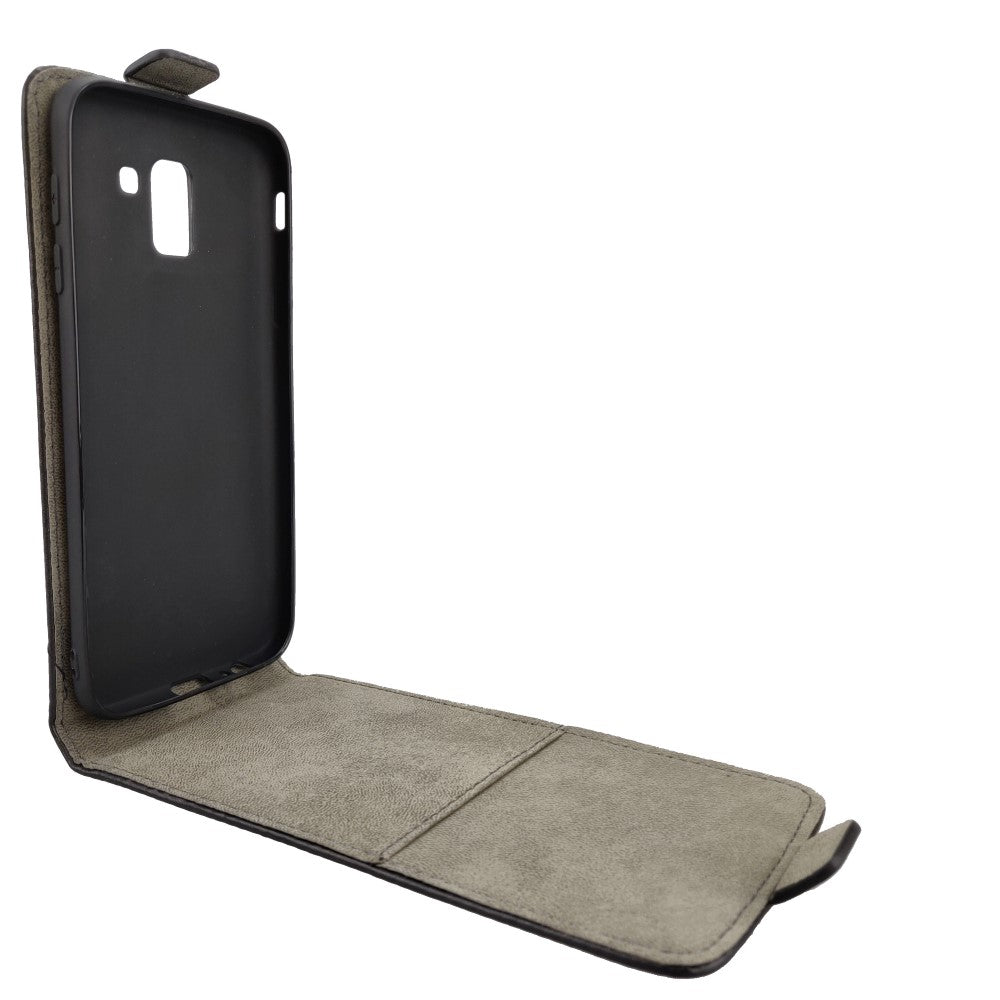 Flip Case für Samsung Galaxy J6 2018 TPU Flexi Slim Klapp Etui Magnet