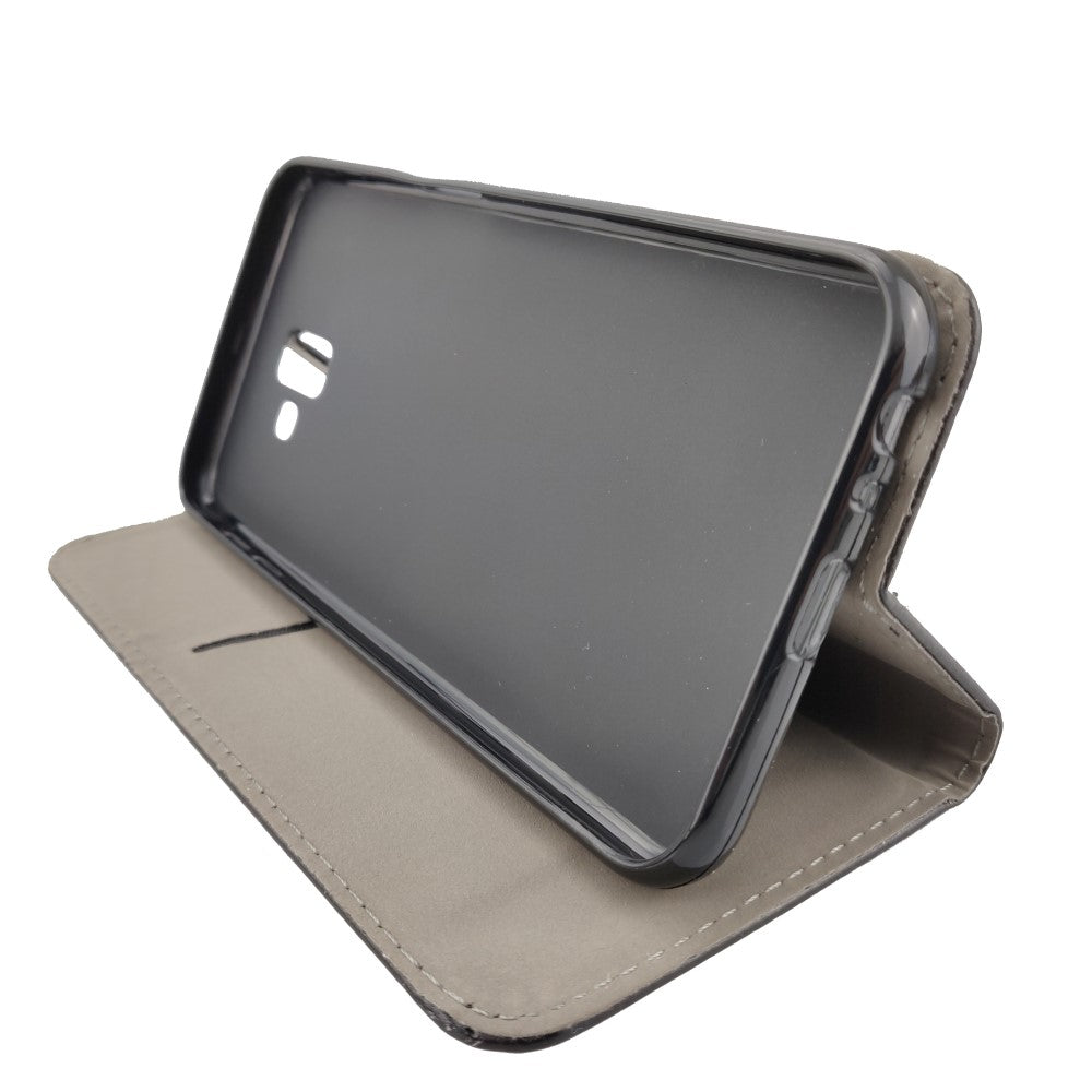 Wallet Case für Samsung Galaxy J6+ PLUS 2018 Smart Magnetic Handy Tasche