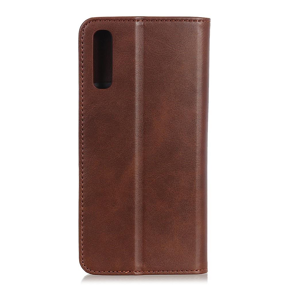 Wallet Case für Samsung Galaxy A70 Echt Leder Magnet Handy Tasche