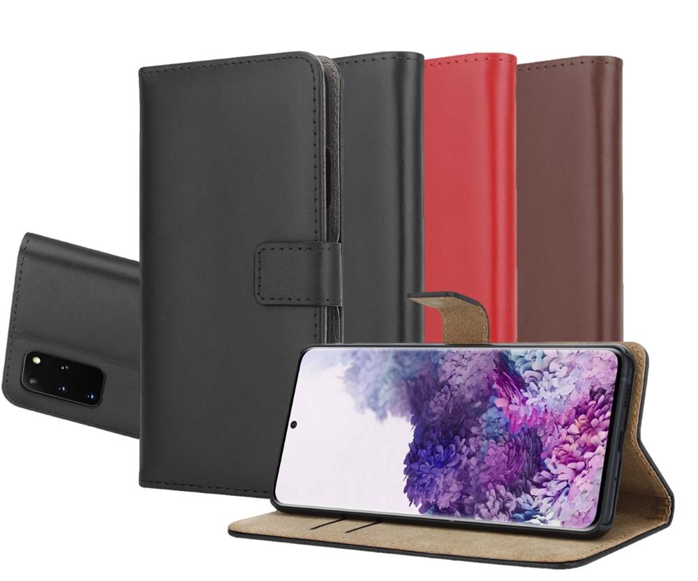 Wallet Case für Samsung Galaxy S20+ PLUS Genuine Split Echt Leder Handy Tasche