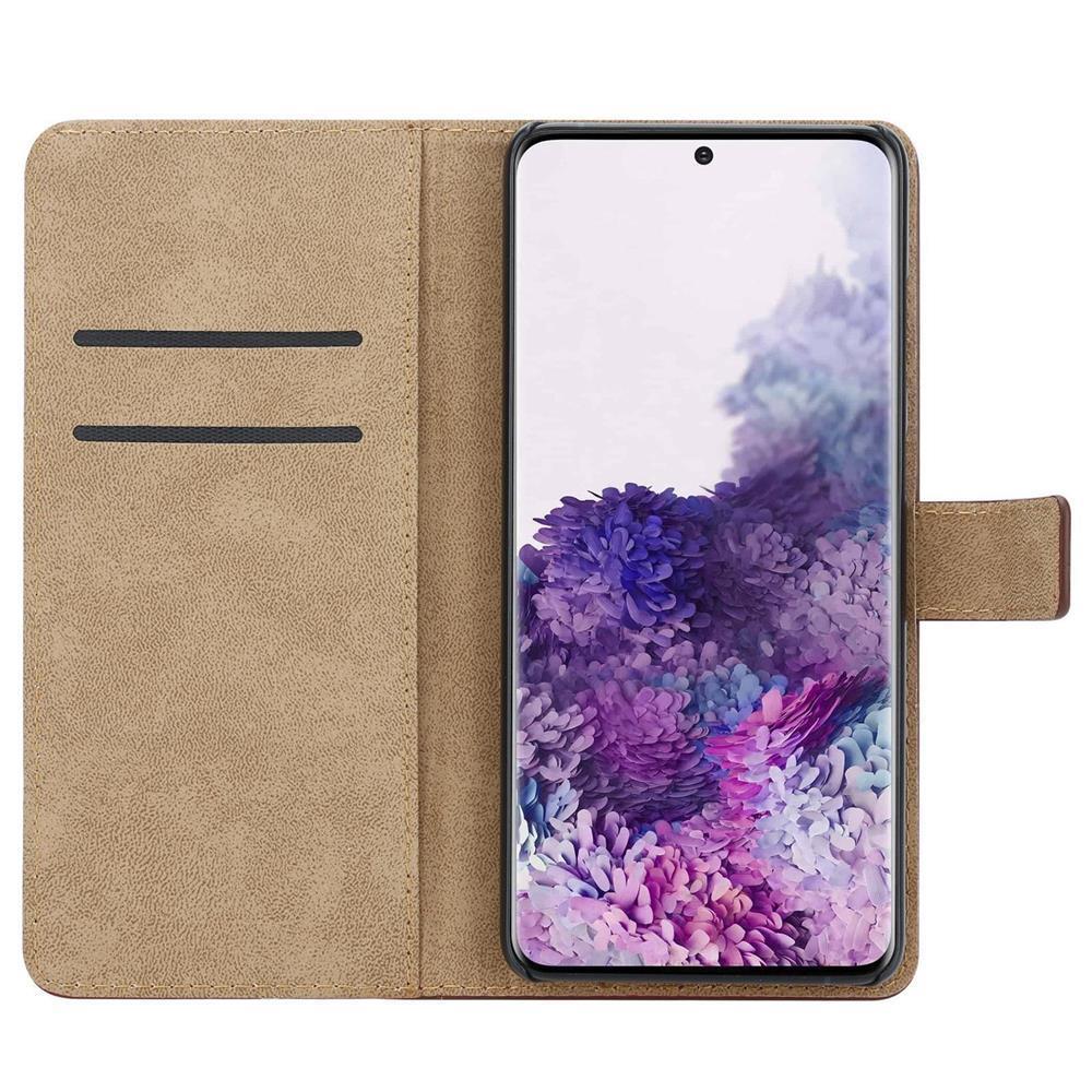Wallet Case für Samsung Galaxy S20+ PLUS Genuine Split Echt Leder Handy Tasche