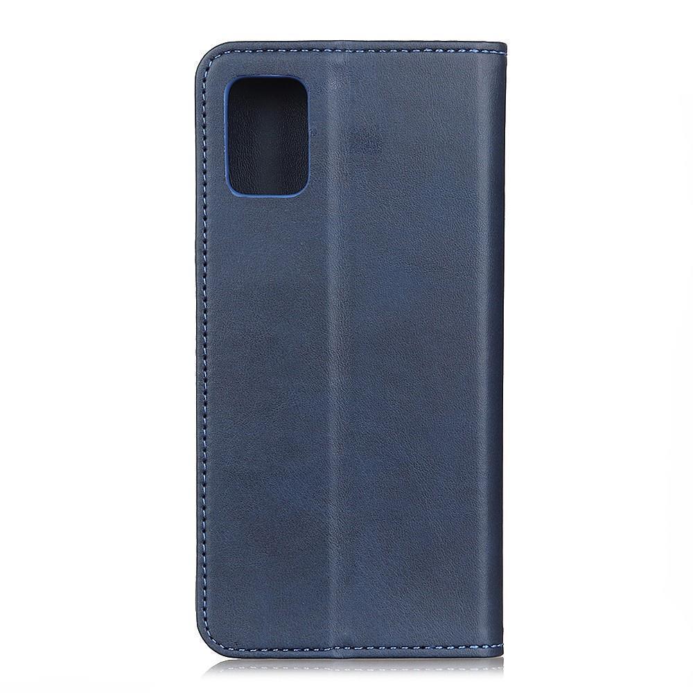 Wallet Case für Samsung Galaxy A71 Echt Leder Magnet Handy Tasche