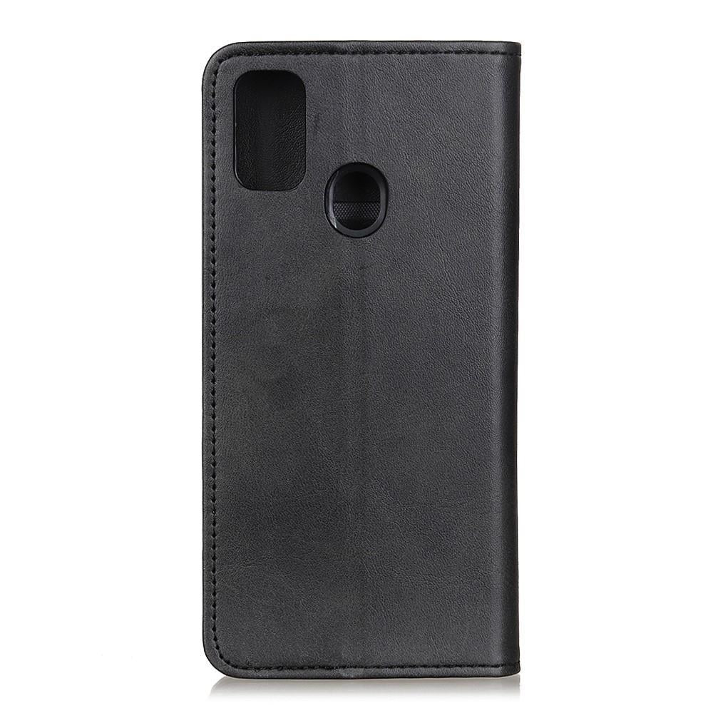 Wallet Case für Samsung Galaxy A21s Echt Leder Magnet Handy Tasche