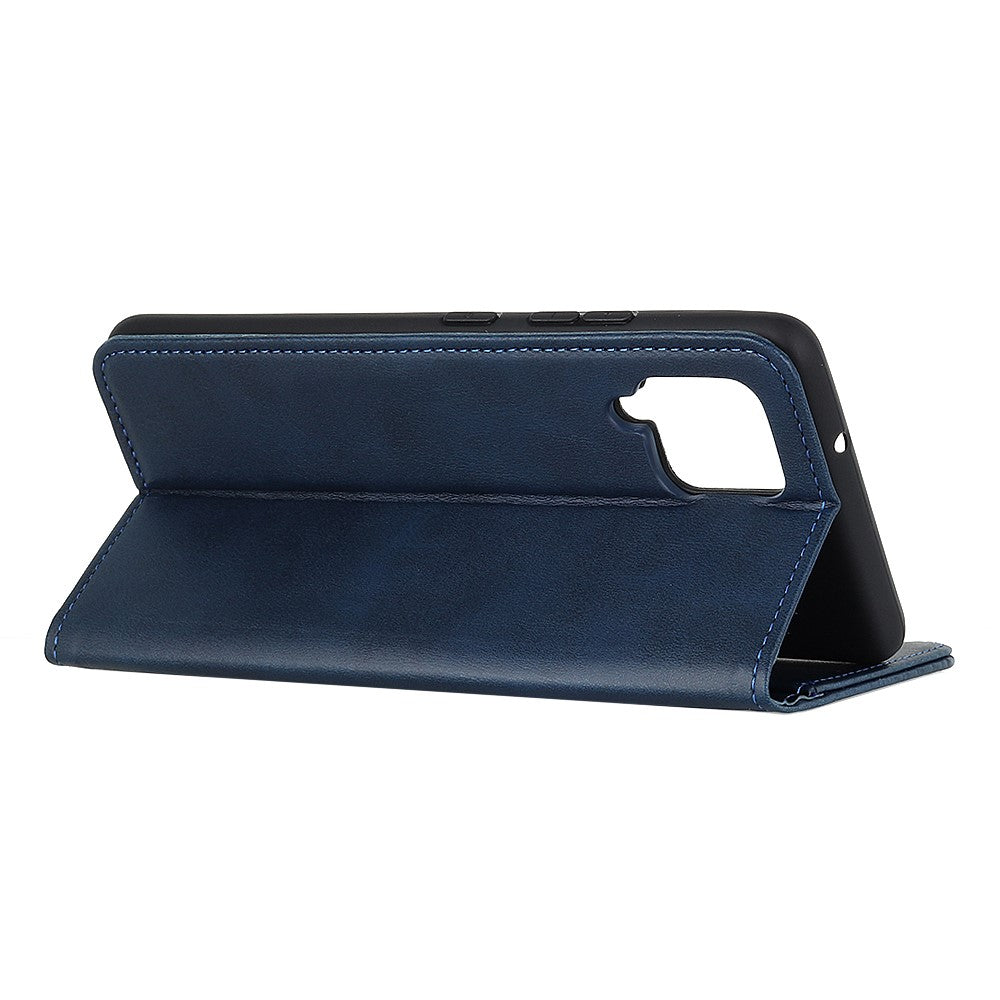 Wallet Case für Samsung Galaxy A42 5G Echt Leder Magnet Handy Tasche