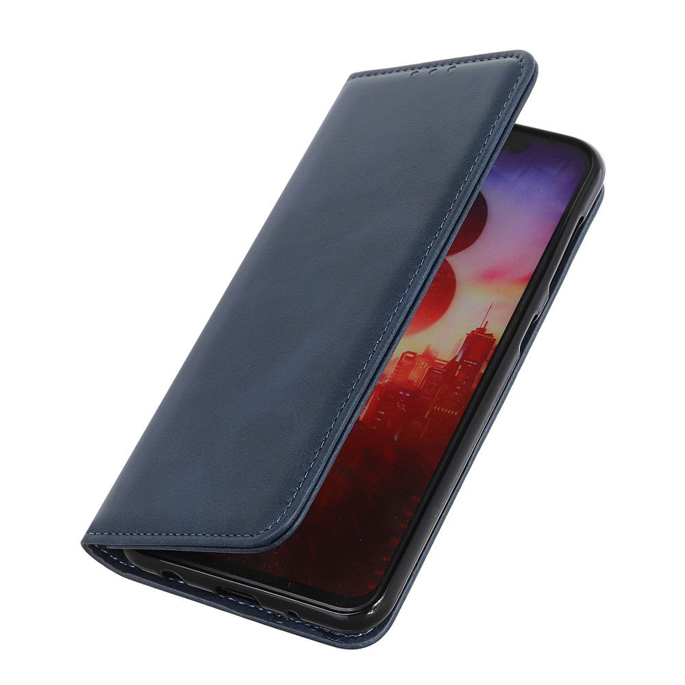 Wallet Case Echt Leder Magnet Handy Tasche Schutzhülle für Samsung Galaxy A32 5G