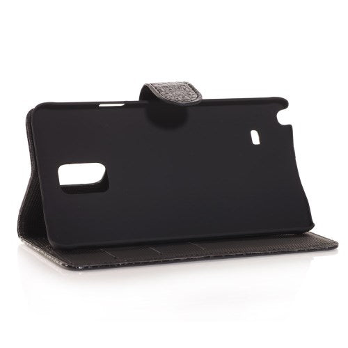 Wallet Case für Samsung Galaxy Note 4 Croco Leder Skin