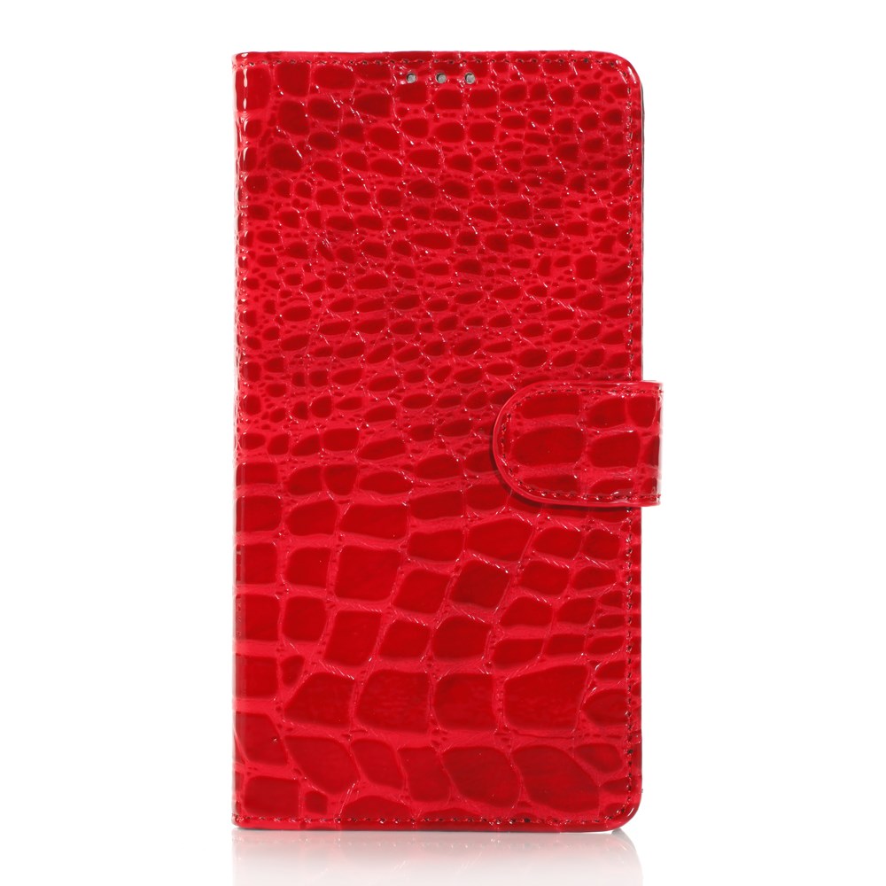 Wallet Case für Samsung Galaxy Note 4 Croco Leder Skin