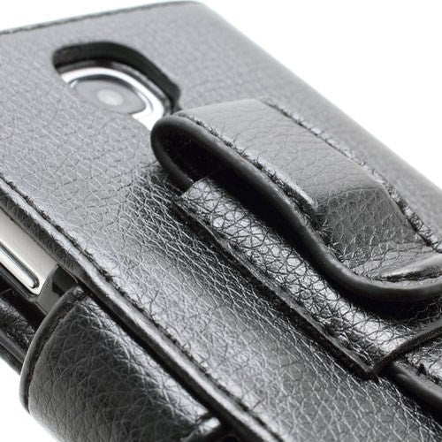 Wallet Case für Samsung Galaxy S4 I9500 Litchi Grain Holster Belt Clip
