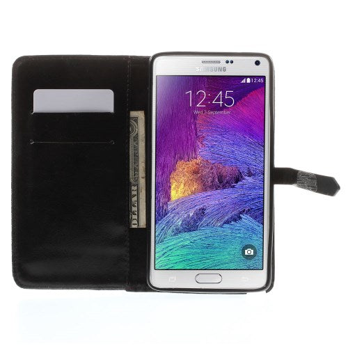 Wallet Case für Samsung Galaxy Note 4 TPU Stylish Rhombus