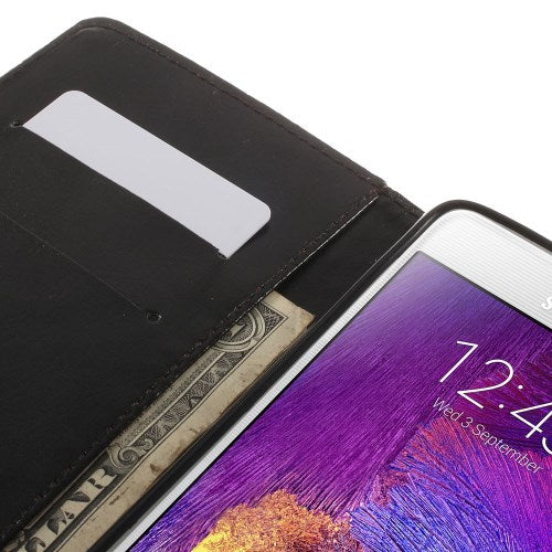 Wallet Case für Samsung Galaxy Note 4 TPU Stylish Rhombus