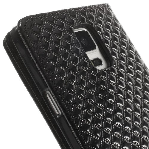 Wallet Case für Samsung Galaxy Note 4 TPU Stylish Rhombus