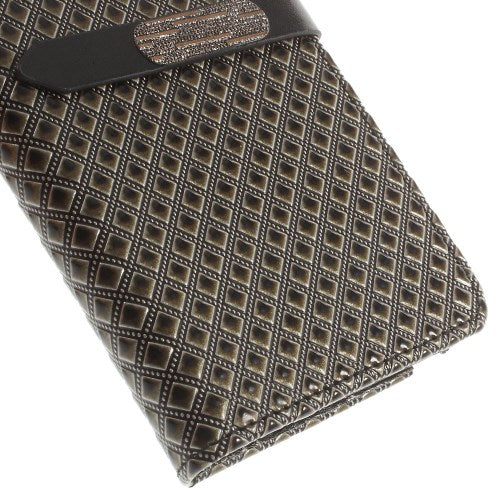Wallet Case für Samsung Galaxy Note 4 TPU Stylish Rhombus