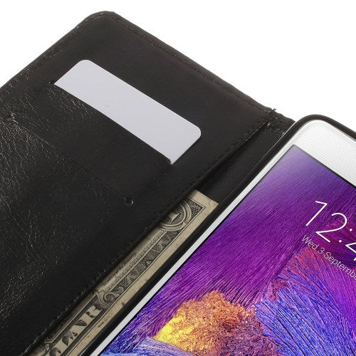 Wallet Case für Samsung Galaxy Note 4 TPU Stylish Rhombus